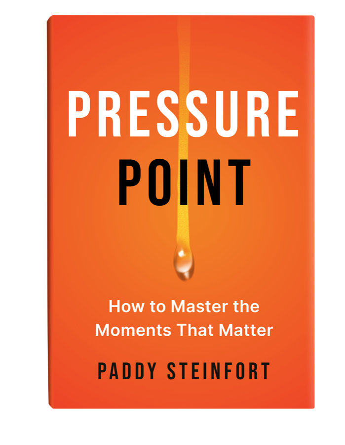 Pressure Point by Paddy Steinfort, book cover