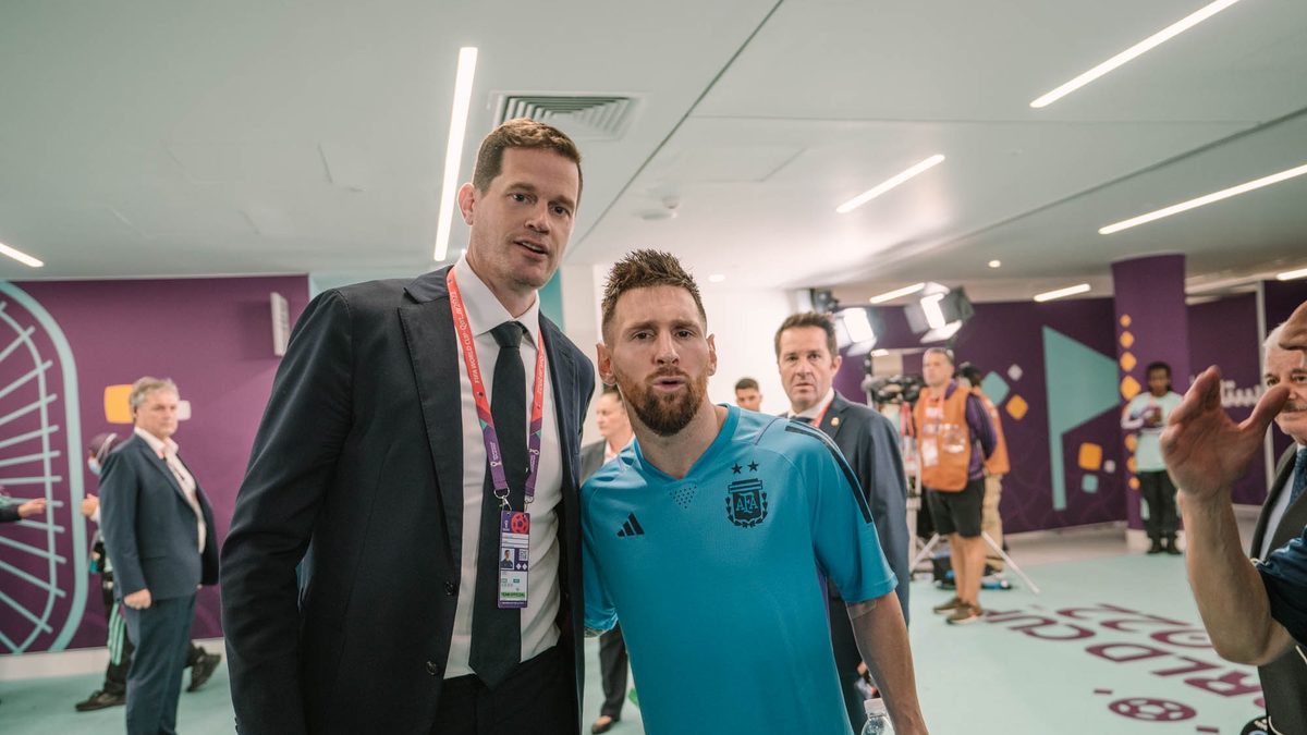 With Lionel Messi, World Cup 2022